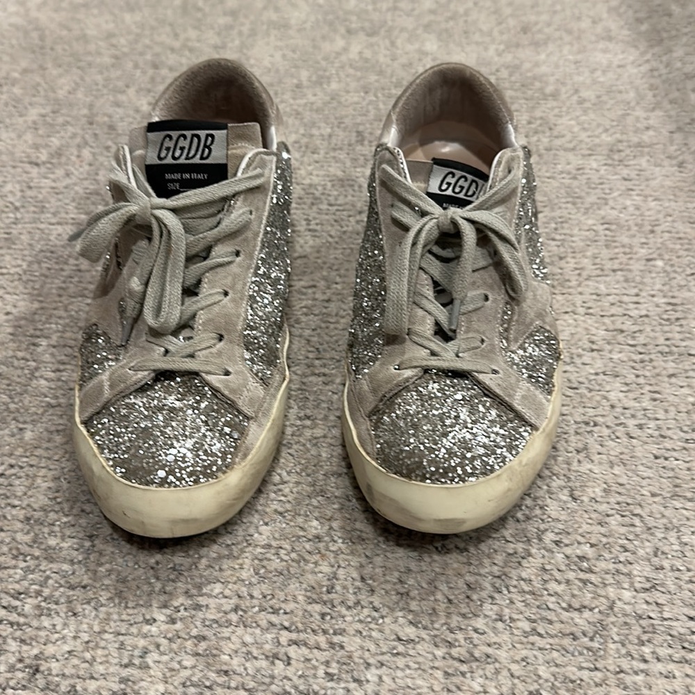 Golden Goose Deluxe Brand Superstar Glitter Sneakers